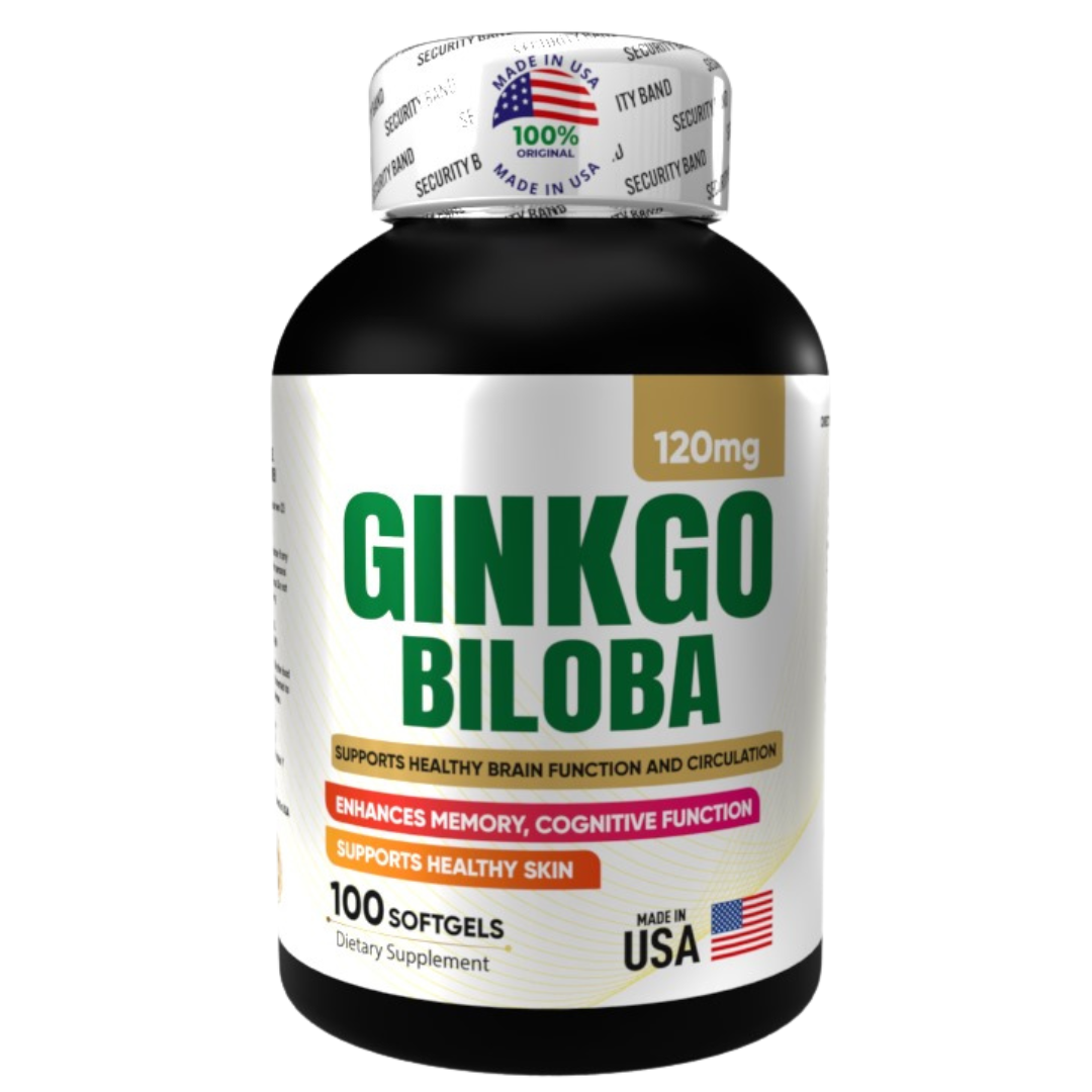 Ginkgo Biloba X 100 Softgels