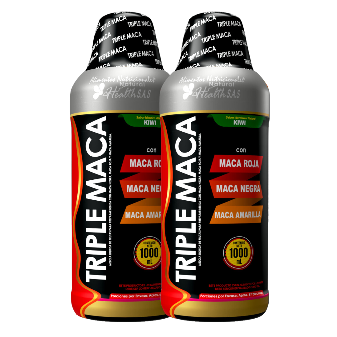 TRIPLE MACA X 1000 ML X 2