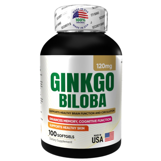 Ginkgo Biloba X 100 Softgels